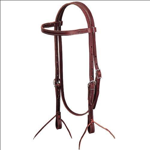 imageWeaver Leather Latigo Leather Browband HeadstallBurgundy