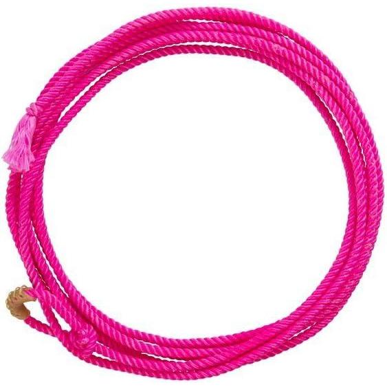 imageWeaver Equine Waxed Nylon Kids Lasso Rope Lightweight Cowboy Rope Lasso for Practice Colorful Loop Roping Ropes for Kids 516quot x 20