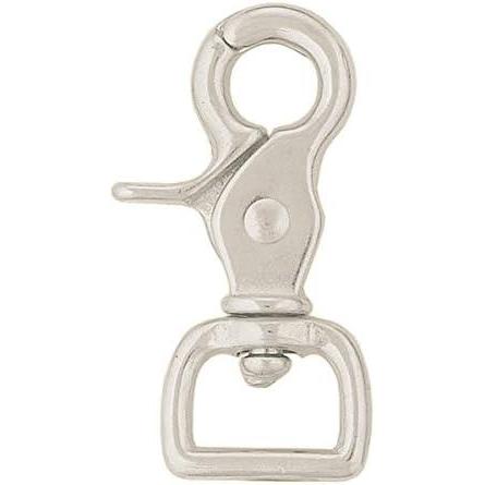 imageWeaver Leather Square Scissor Snap Nickel Plated34
