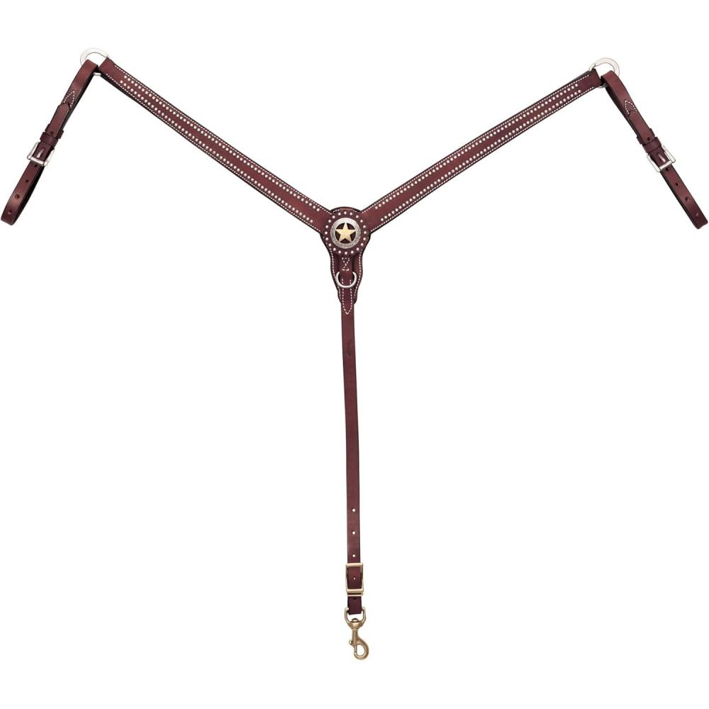 imageWeaver Leather Texas Star CollectionBreast Collar