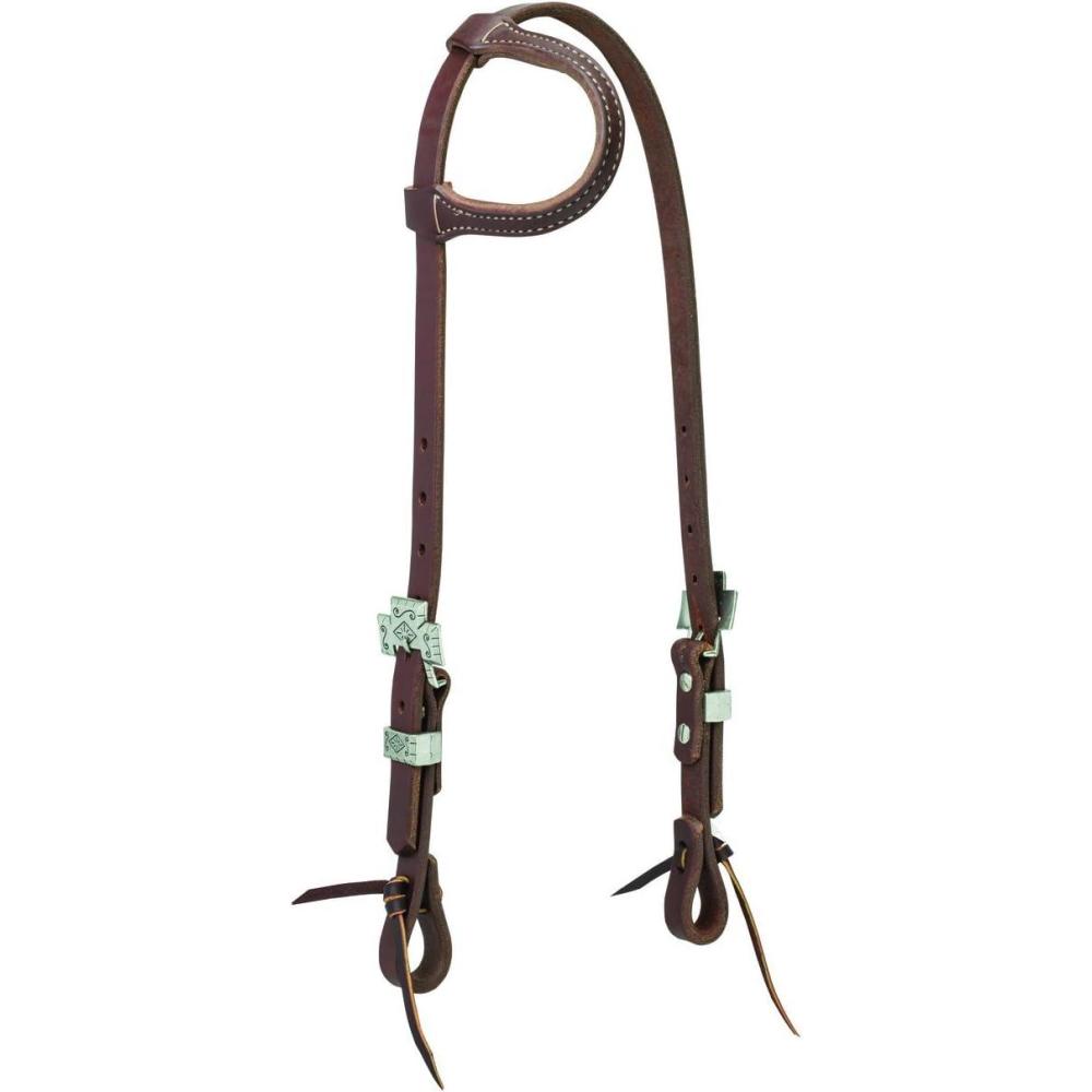 imageWeaver Leather Working Tack Sliding Ear Headstall