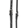 Weaver Leather Black Latigo Leather Headstall(Sliding Ear)
