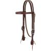 Weaver Leather Designer Hardware Working Tack Headstall(Buffed Brown Floral)