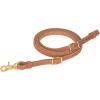 Weaver Leather Harness Leather Flat Roper Rein(Russet)