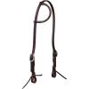 Weaver Leather Single-Ply Working Tack Headstall(Stainless Hardware)