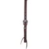 Weaver Leather Working Tack Chevron Designer Hardware Slim Browband Headstall, Model: 10-0611