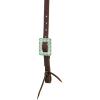Weaver Leather unisex adult Straight Browband Headstall, Southwest Scalloped, 1 Count Pack of US