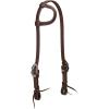 Weaver Leather Designer Hardware Working Tack Headstall(Buffed Brown Floral)