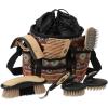 Weaver Leather Horse Grooming Kit, 7-piece Horse Brush Set with Organizer Tote Bag, Equine Care, Horse Tack Room Equipment, Grooming Horse Supplies(Lost Creek)
