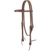 Weaver Leather Latigo Leather Browband Headstall(Brown)