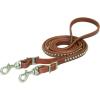 Weaver Leather Russet Harness Leather Spotted Roper Rein