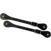 Weaver Leather Single-Ply Spur Straps(Black)