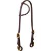 Weaver Leather Single-Ply Working Tack Headstall(Brass Buckle Bit Ends)