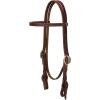 Weaver Leather Single-Ply Working Tack Headstall(Golden Chestnut)
