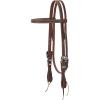 Weaver Leather Working Tack Chevron Designer Hardware Slim Browband Headstall, Model: 10-0611
