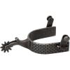 Weaver Leather unisex adult Spurs, Black Rasp, Mens US