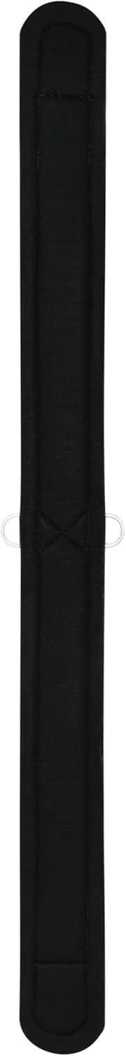 imageDeluxe Super Horse Cinch AntiSlip Felt Lined Saddle Cinch Girth with Flat Buckle Draft Horse Riding Supplies Black