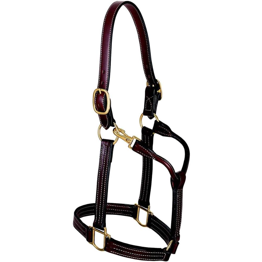 imageWeaver Leather 1in Thoroughbred Halter wo Snap