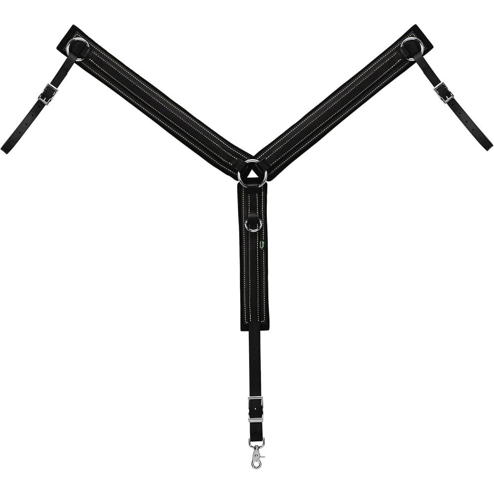 imageWeaver Leather Brahma Webb Breast Collar Black Horse