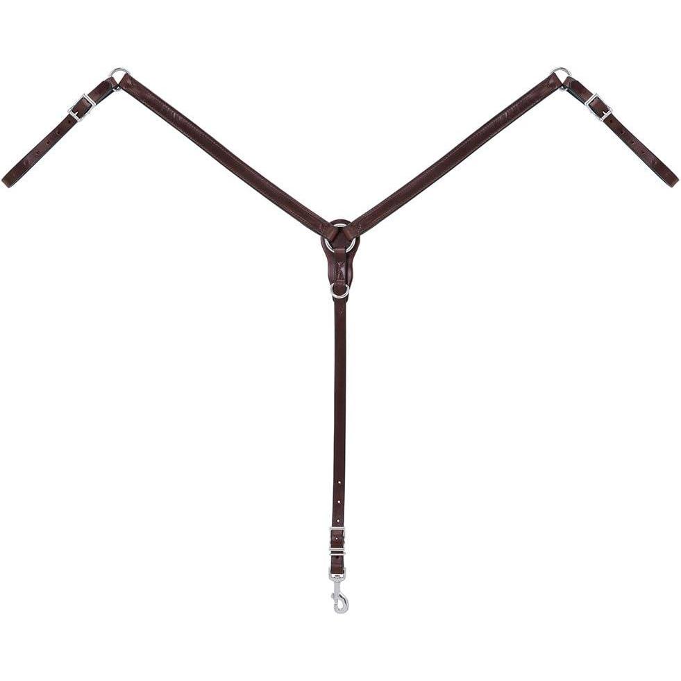 imageWeaver Leather Brass Breast Collar