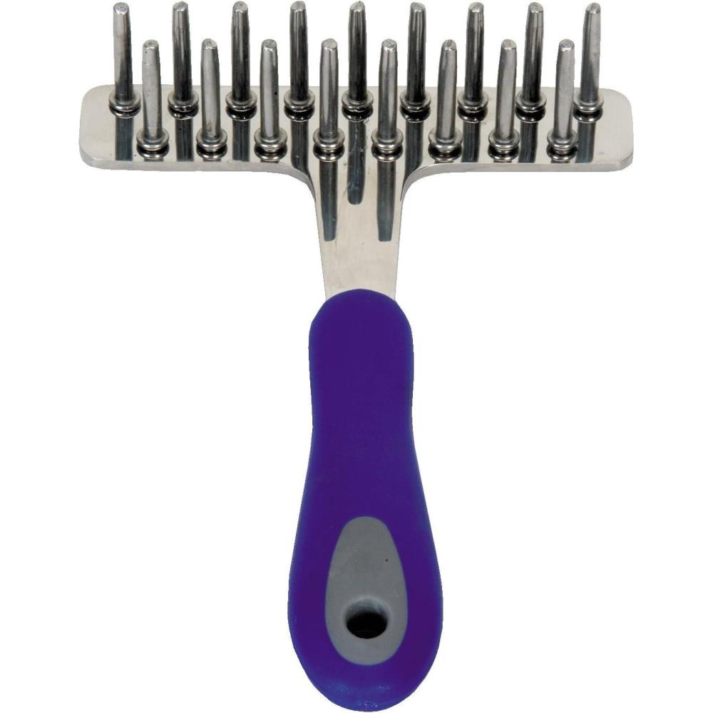 imageWeaver Leather Burr Out Grooming Tool Stainless Steel