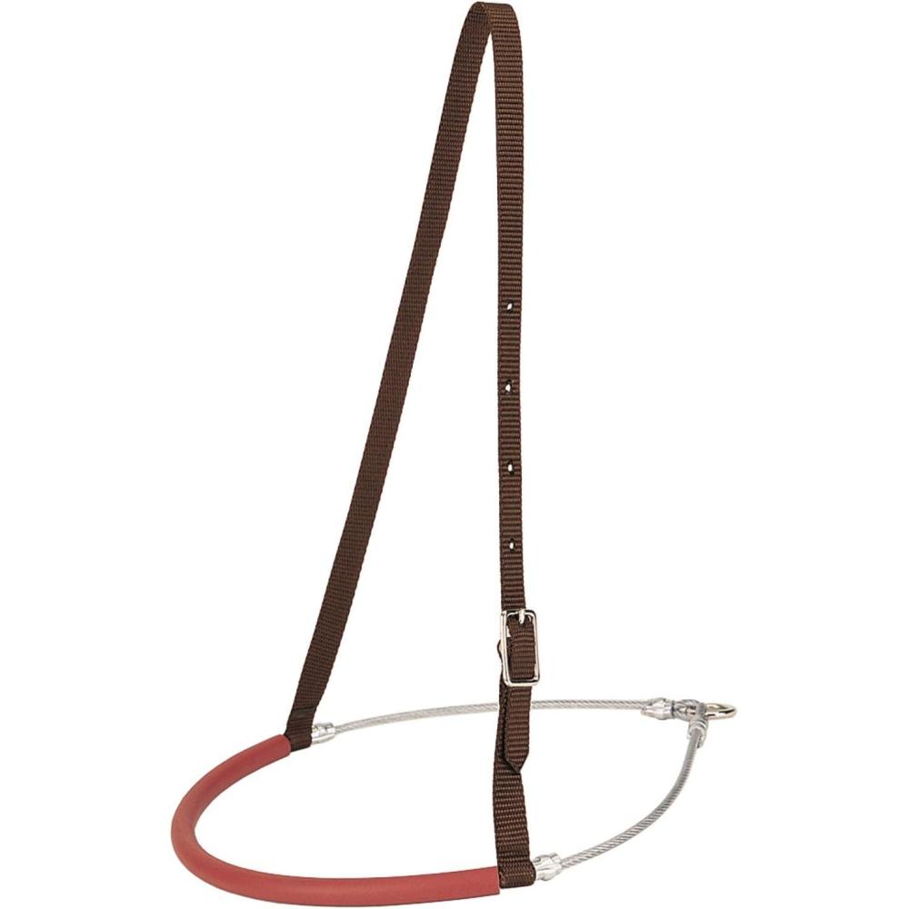 imageWeaver Leather Cable Noseband Brown Average