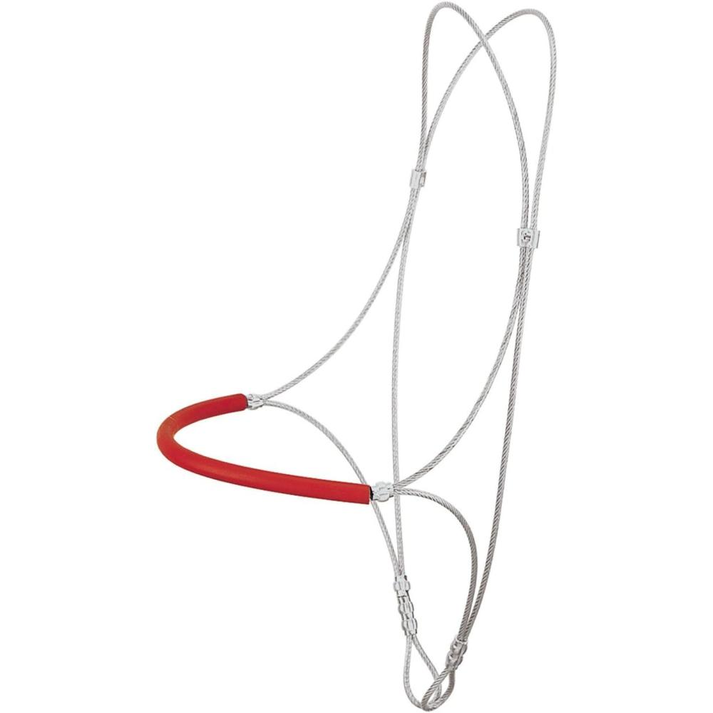 imageWeaver Leather Cable Sure Down with Rubber Covered Nose Gray Average