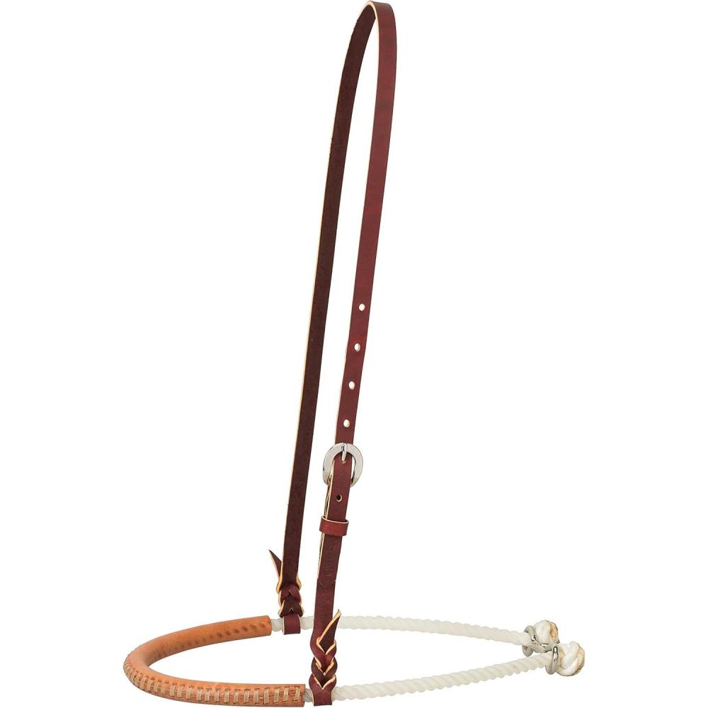 imageWeaver Leather Covered Rope NosebandSingle Rope
