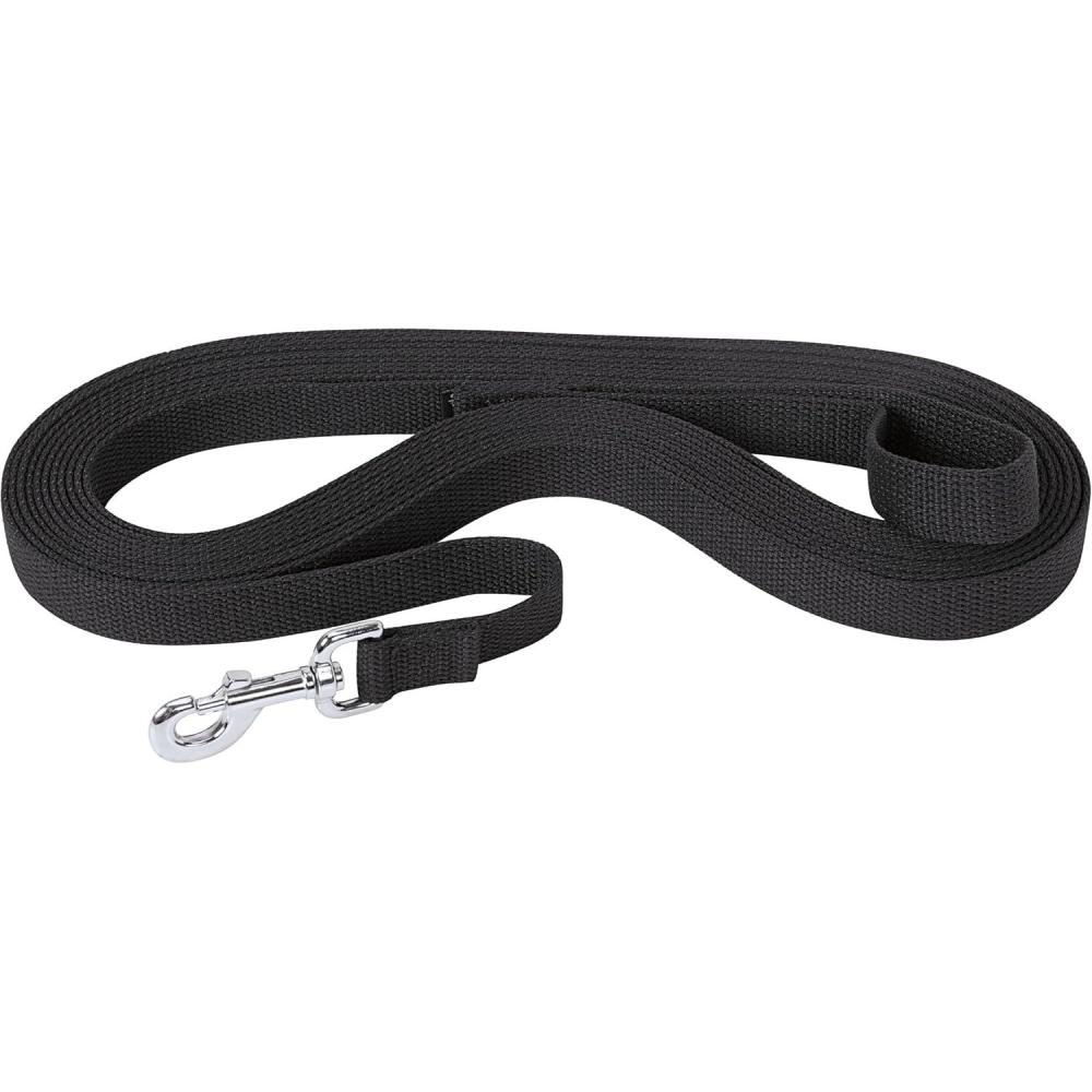 imageWeaver Leather Flat Cotton Lunge LineBlack