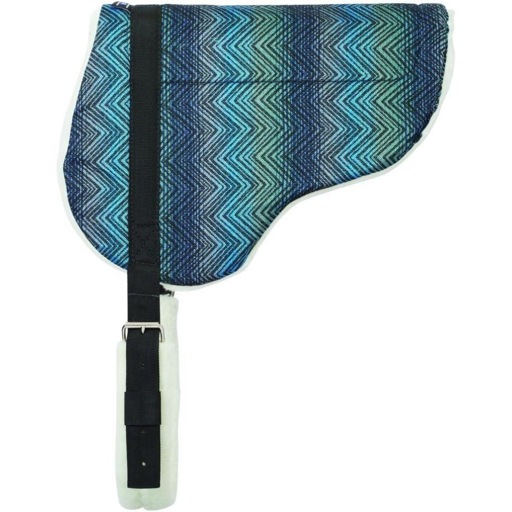 imageWeaver Leather ImpactAbsorbing EVA Sport Foam Insert Saddle Pad with Woven Top and Merino Wool Fleece Liner