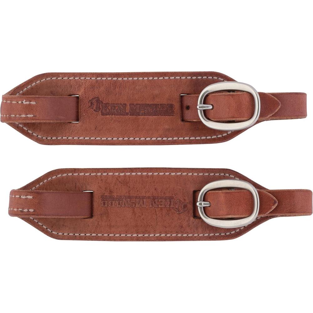 imageWeaver Leather Ken McNabb Buckle Slobber StrapsRusset