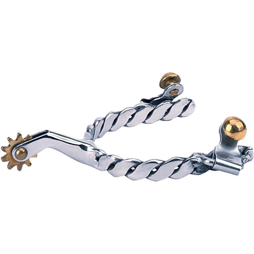 imageWeaver Leather Mens Roping Spur with Twisted Band 175