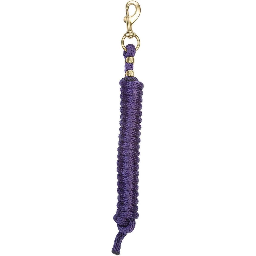 imageWeaver Leather MiniPony 7 Poly Lead RopePurple