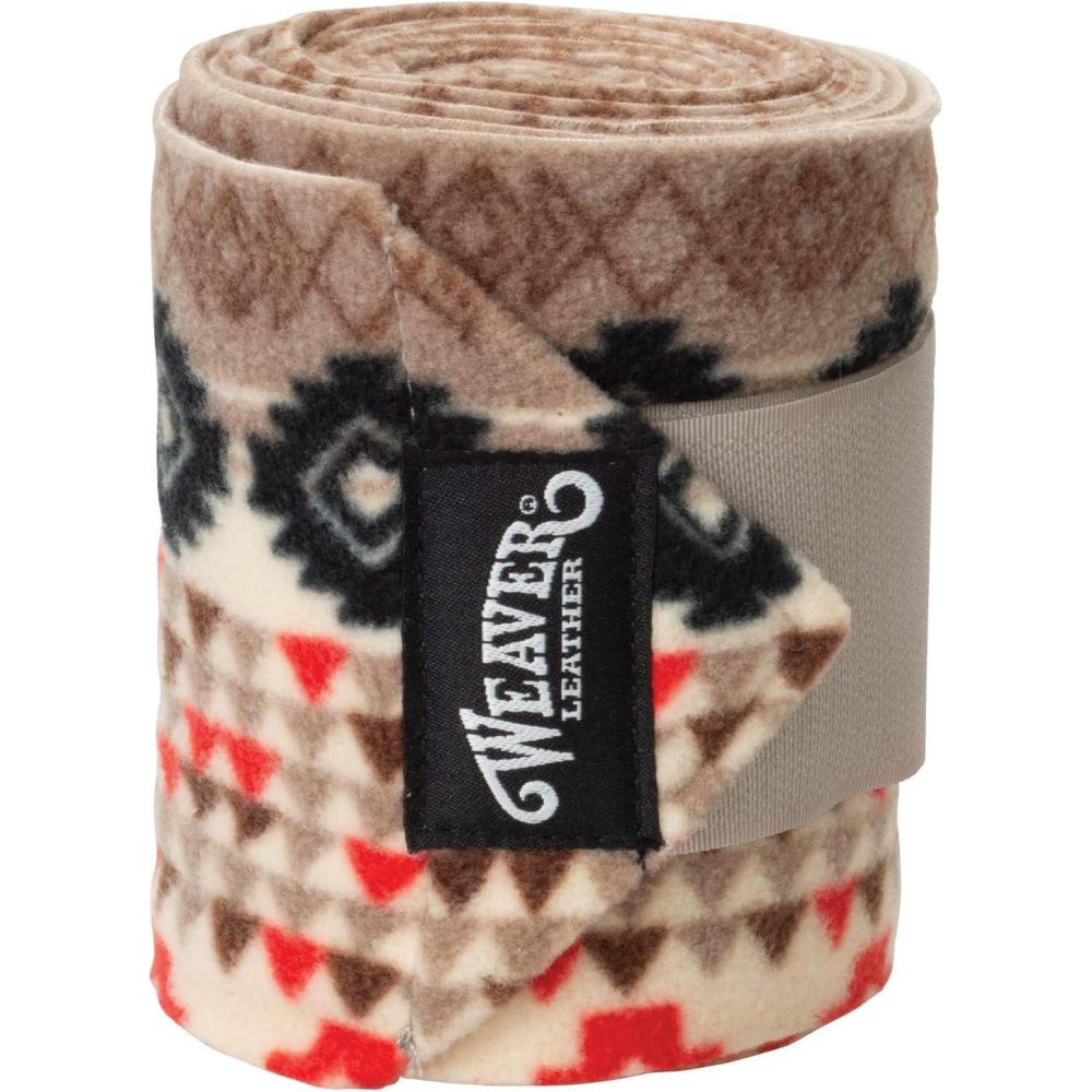 imageWeaver Leather Polo Leg Wraps 4PackCrimson Aztec