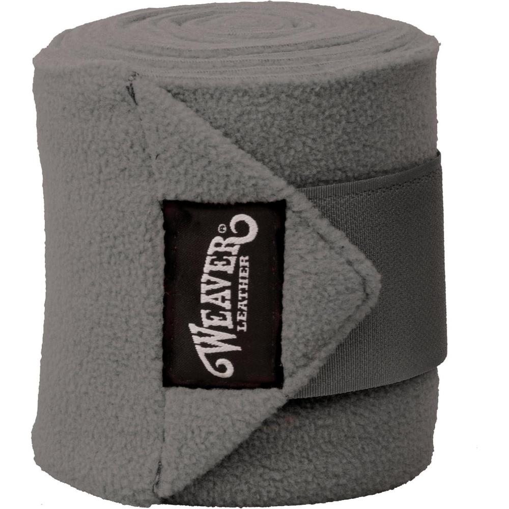 imageWeaver Leather Polo Leg Wraps 4PackSteel