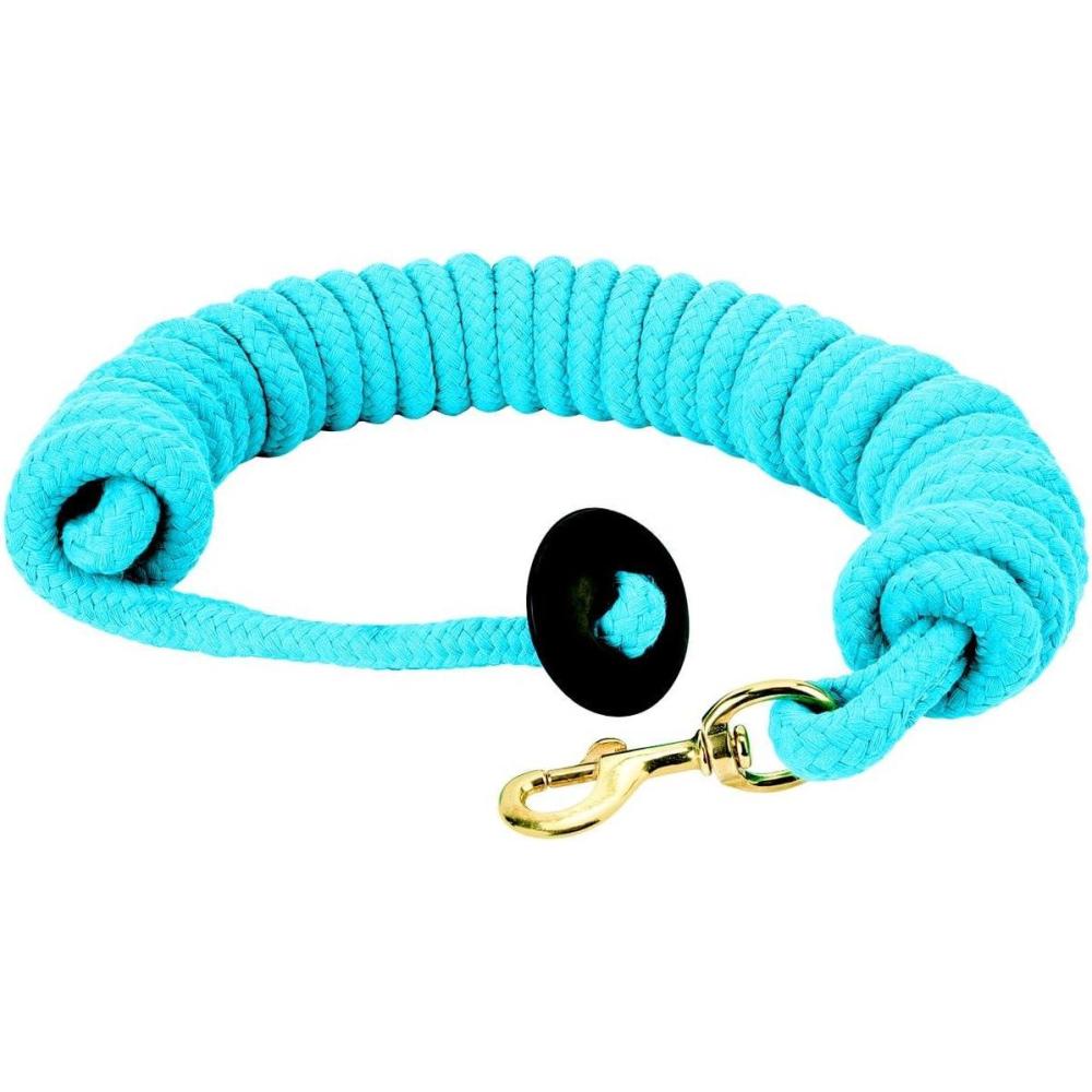 imageWeaver Leather Round Cotton Lunge LineHurricane Blue