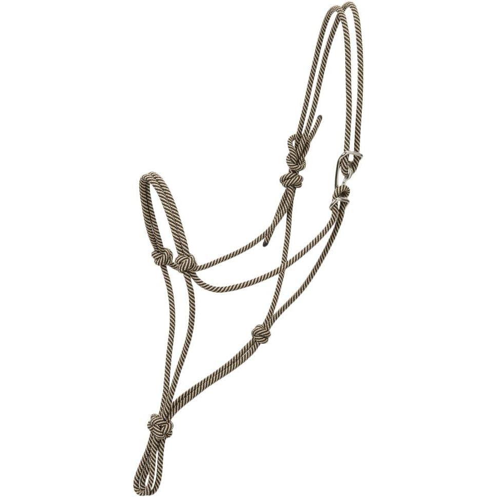 imageWeaver Leather Silvertip 95 Clip on Rope HalterBlackTan