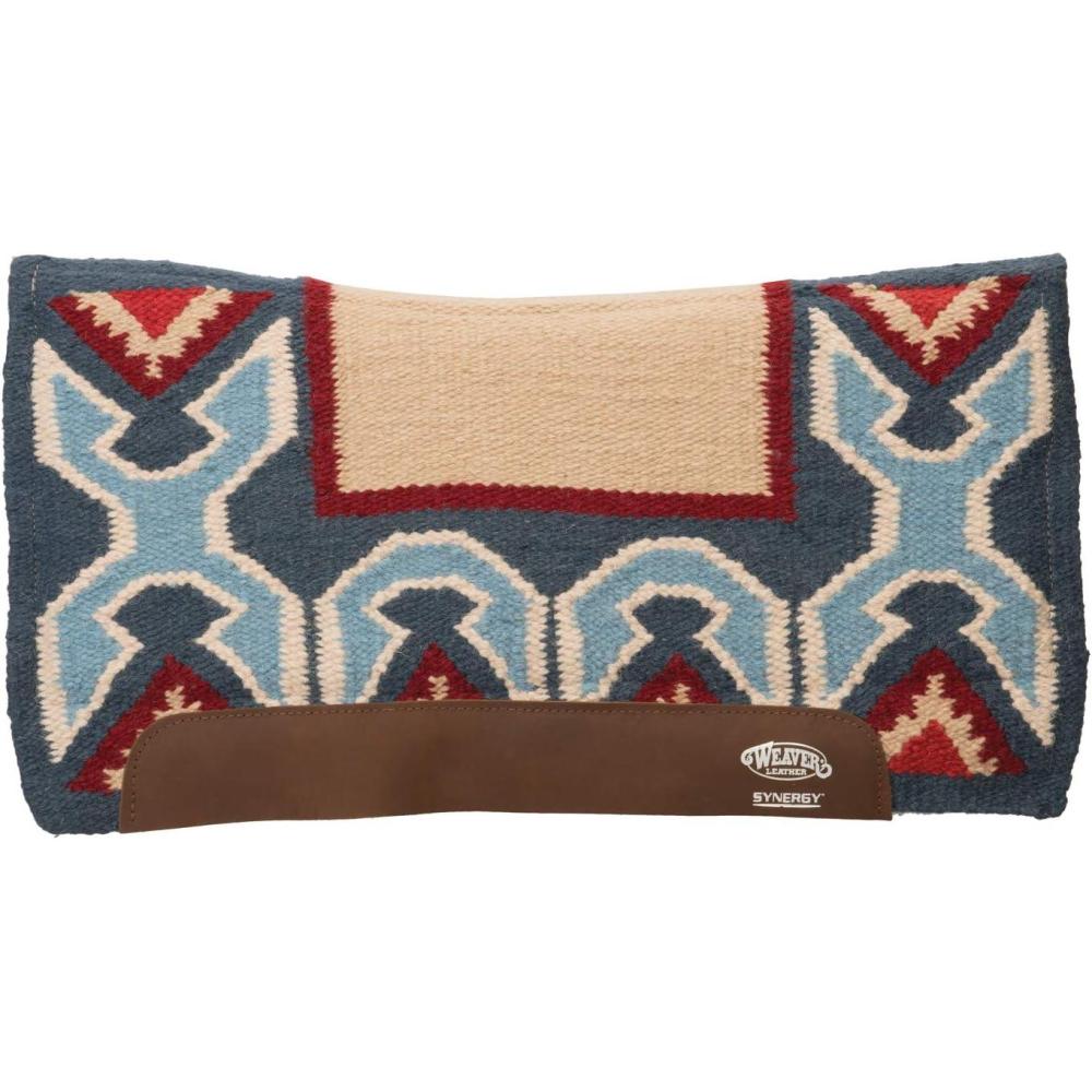 imageWeaver Leather Synergy Flex Contour Performance Saddle Pad