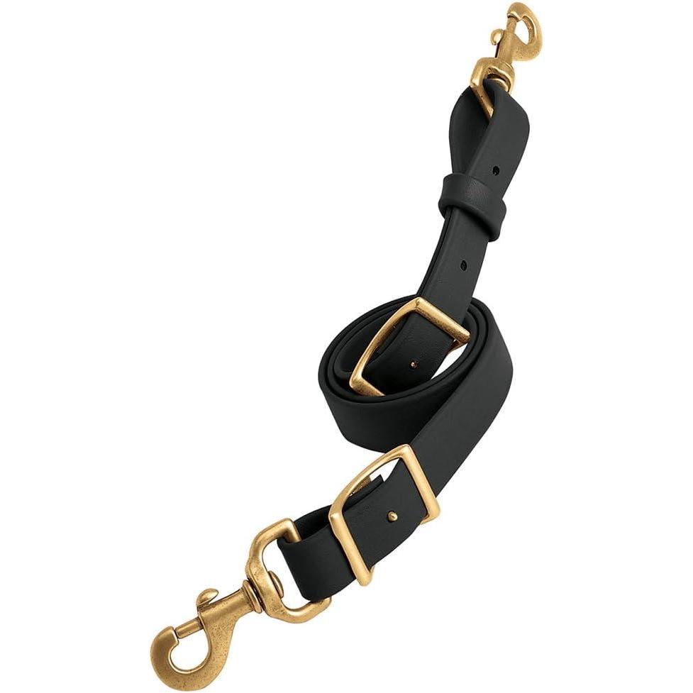 imageWeaver Leather Synthetic Tie Down StrapBlack