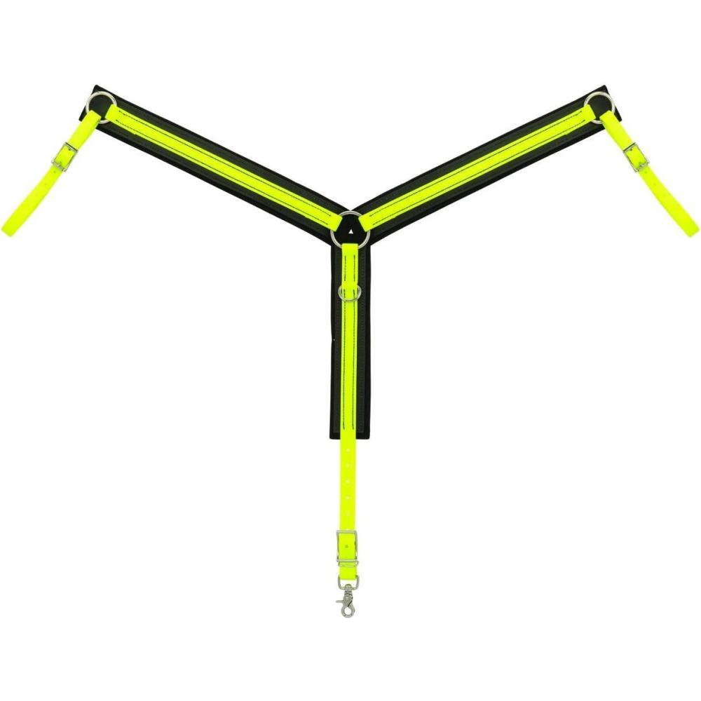 imageWeaver Leather Trail Gear Breast CollarOrbit Yellow