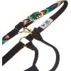 Nylon Horse Halter, Patterned Webbing, Adjustable Chin & Throat Snap Halters for Horses, Equine Tack,Average Size, Chevron