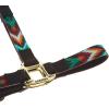 Nylon Horse Halter, Patterned Webbing, Adjustable Chin & Throat Snap Halters for Horses, Equine Tack,Average Size, Chevron