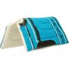Weaver Equine 30″ x 32″ Cut Back Acrylic Saddle Pad Horse Saddle Pad, Shock Absorb Western Saddle Pad for Protection, Durable Equine Supplies, ‎Blue(Blue)