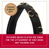 Weaver Equine Adjustable Surcingles for Horses with Shock-Absorbing Neoprene, Brass Plated Buckles & Dee Rings for Side Reins, Fits 68″ to 72″(Lime)
