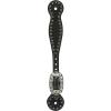 Weaver Leather Basketweave Spur Straps with Spots(Black)