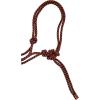 Weaver Leather Diamond Braid Rope Halter and Lead(Sangria/Gold)
