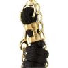 Weaver Leather Poly Lead Rope with Brass Plated Swivel Chain, Navy/Blue/Turquoise, 5/8″ X8’6″(Black)
