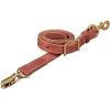 Weaver Russet Harness Leather Durable TIE Down Strap with Locking SNAP