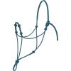 Silvertip Weaver Leather Four Knot Rope Halter, Blue/Black, Average,35-9555-C2