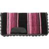 Weaver Equine 23″ x 23″ Pony Scalloped Navajo Horse Saddle Pad, Shock Absorbing Western Saddle Pad for Protection, Durable Equine Supplies, ‎Pink(Pink)